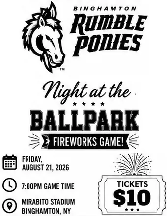 Night at the Ballpark - August 21, 2026