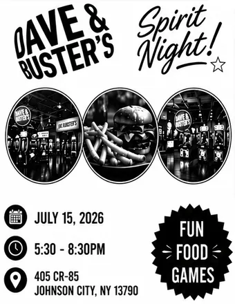 Spirit Night - July 15, 2026